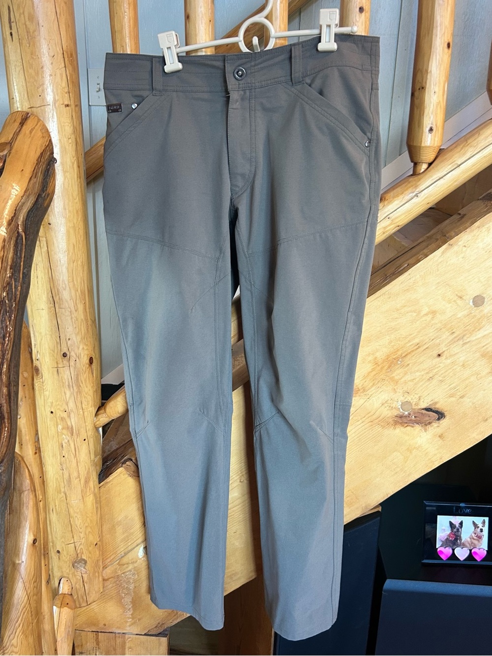 KÜHL Men's Silencr Pants in Olive Green - Style 5166 Full Fit - 34 x 32